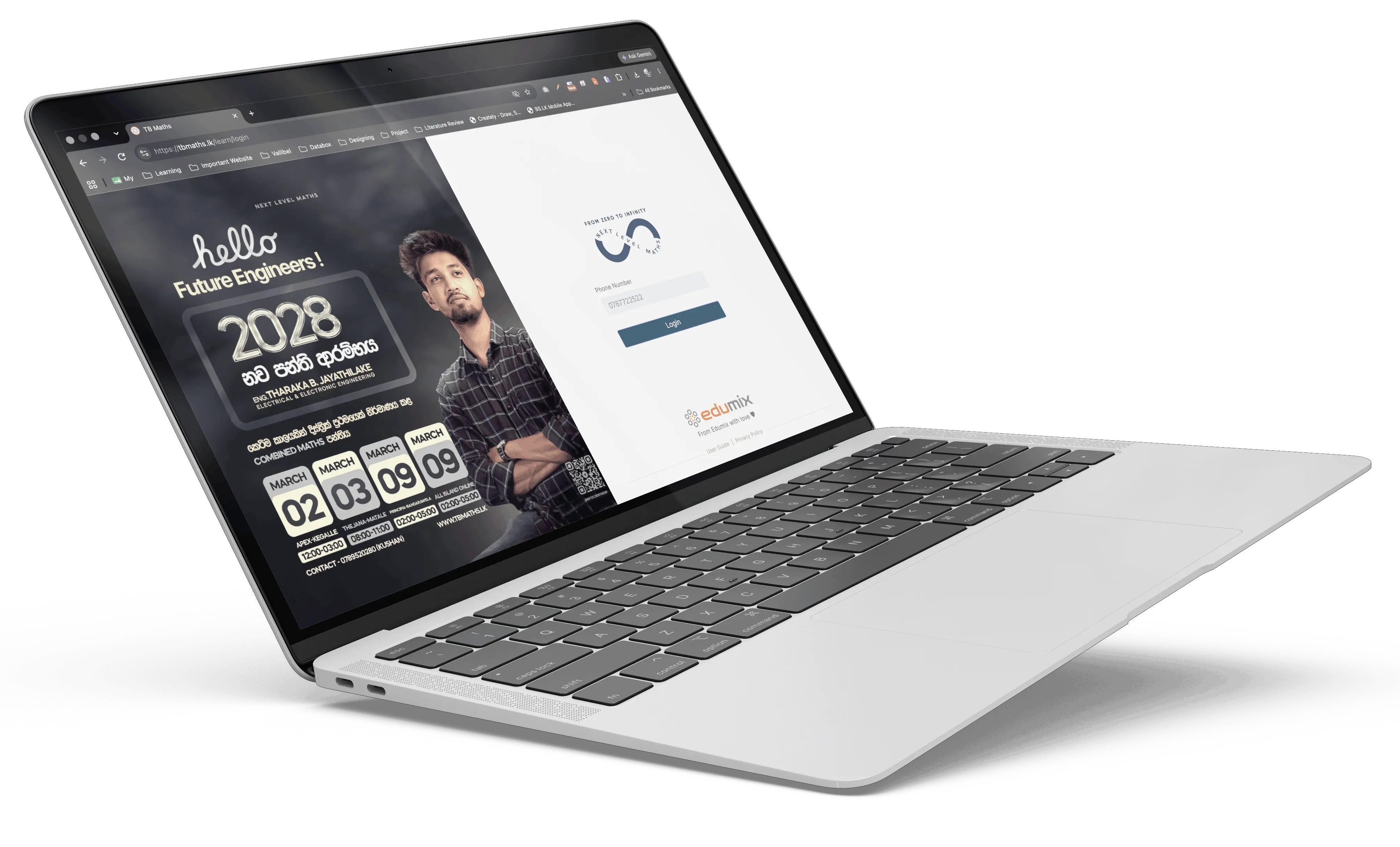 TB Maths LMS Platform